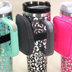 Black Buddy Pouch Wallet for Stanley Tumbler/ Water Bottle